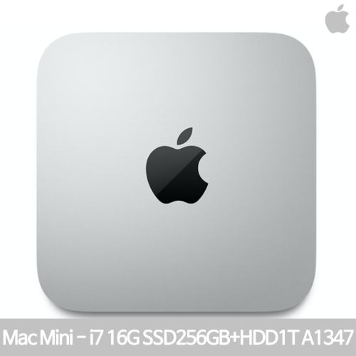 [IT리퍼비시/가격인하] 애플 맥미니 A1347/인텔3세대 코어 I7-3615QM/16G/로켓스피드 SSD 256G+HDD 1TB/세상에가장작은 미니PC/즉시사용OK