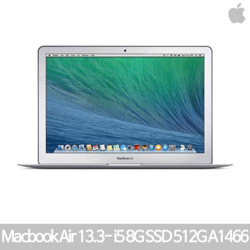 [IT리퍼비시]애플 맥북에어/A1466/인텔 I7-5650u/8G/SSD 512G/인텔 HD6000/13.3인치/맥OS/즉시사용OK