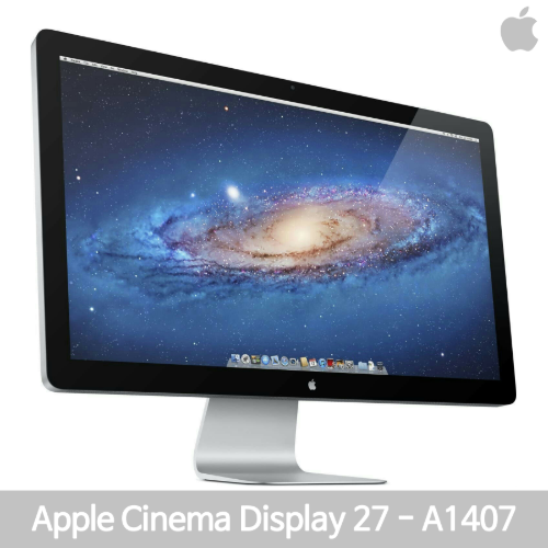 [IT리퍼비시]애플 시네마디스플레이/A1407/27-inch glossy LED-backlit/2560*1440/대형 애플모니터/즉시사용OK